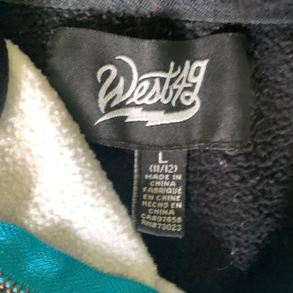 Kids West49 Zombie Zip Up Sweater - Picture 5 of 5